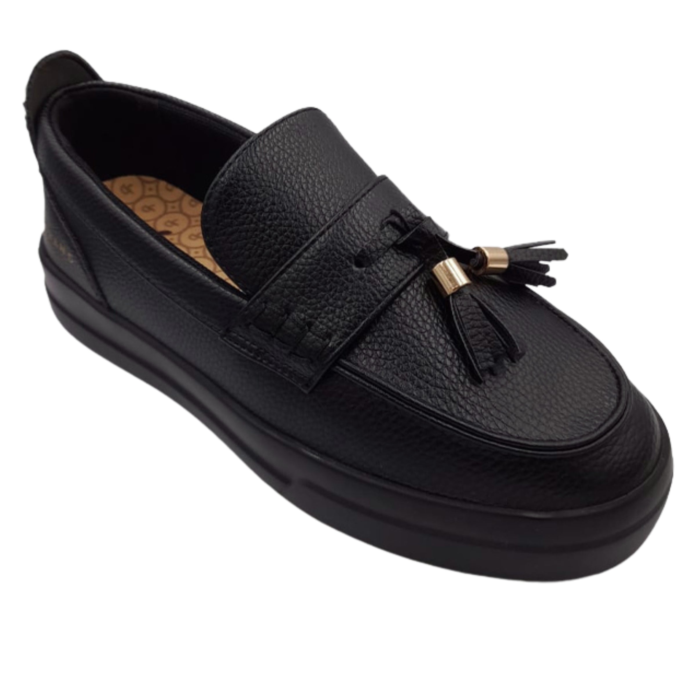 Jonathan D Sneaker Tassel Black